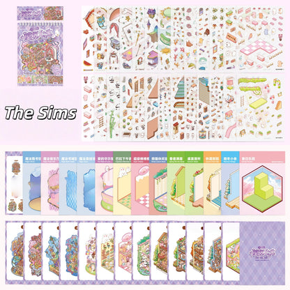 The Sims 3D Sticker Book