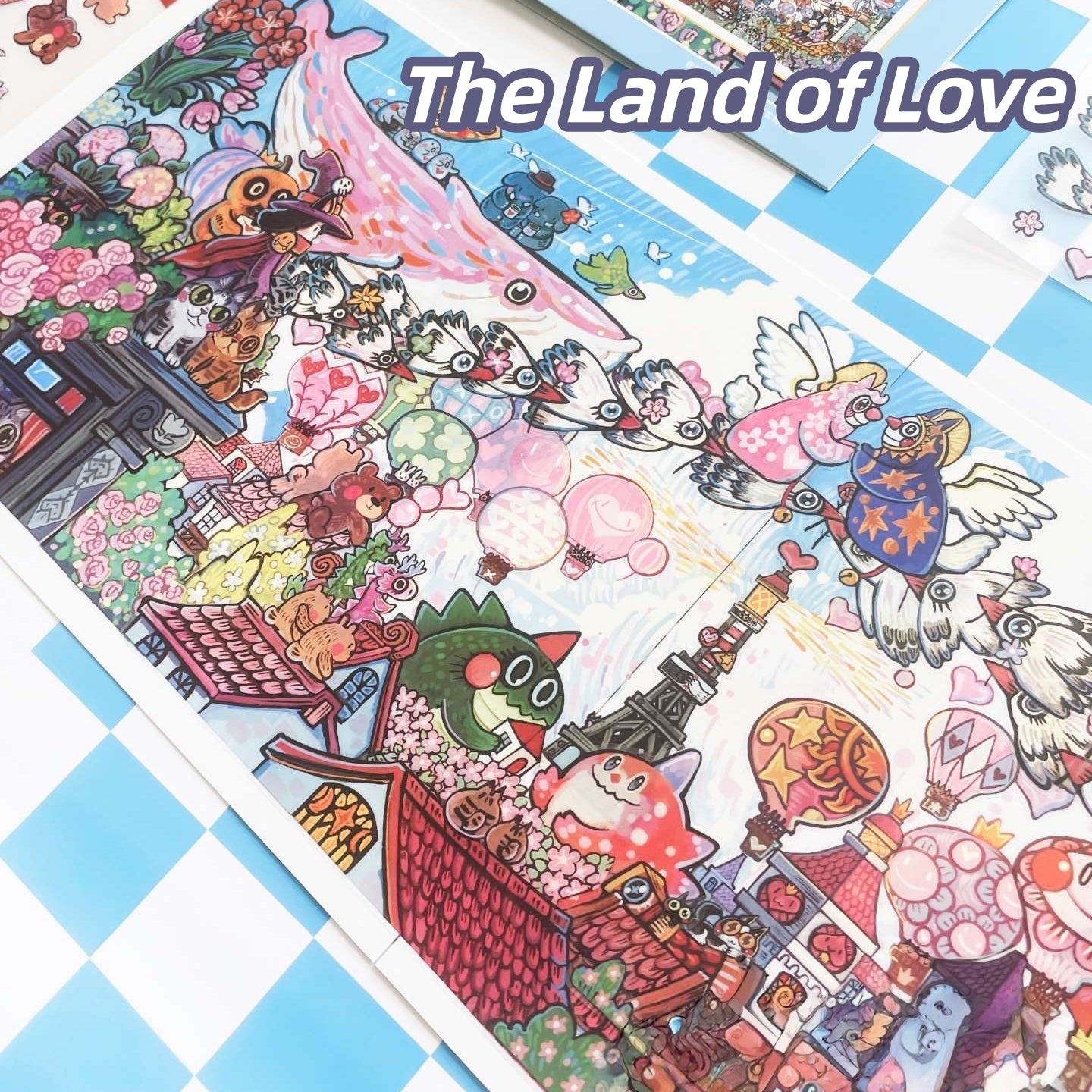 The Corner of the World 3D Sticker | 2 Cute Miniature Scenes