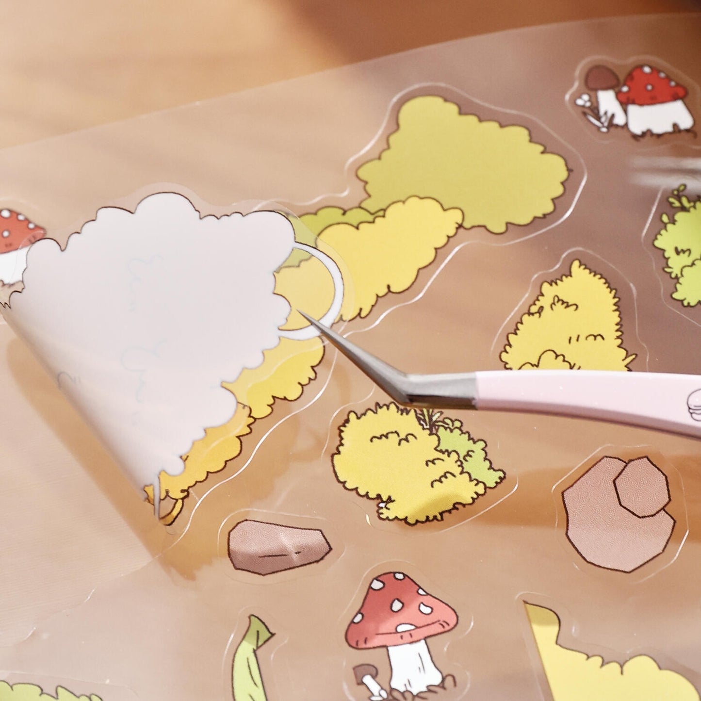 Little Animal Professional Sticker Tweezers