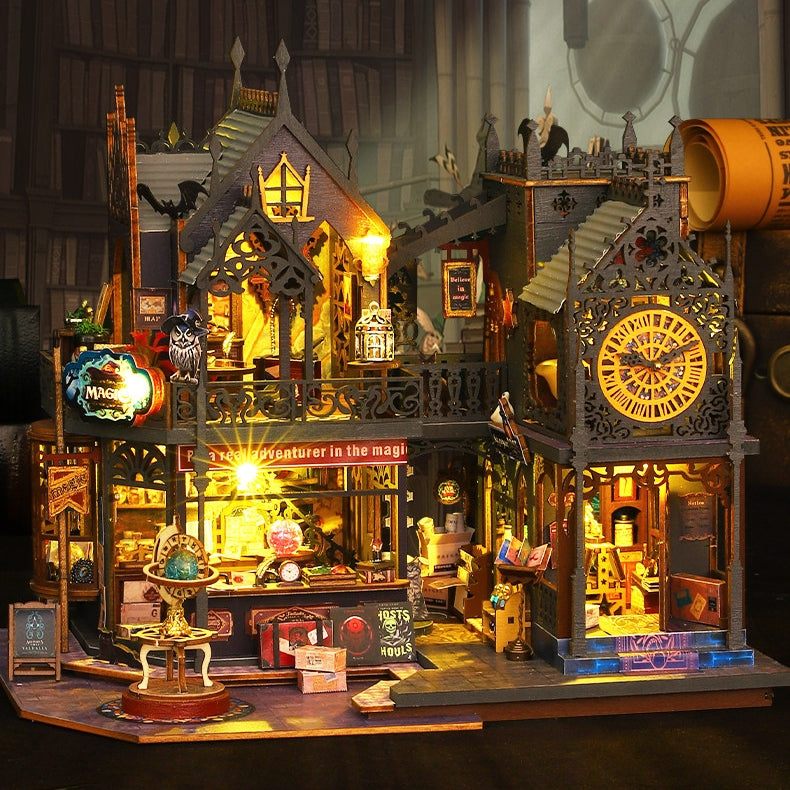 Hogwarts Magic Castle DIY Miniature House - English Instructions