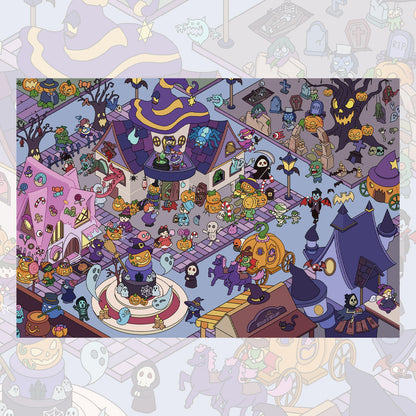 Halloween Night 3D Sticker