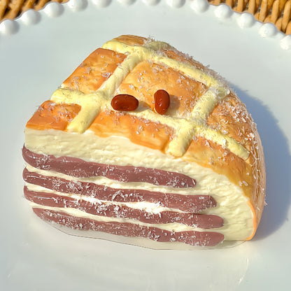 Filled Cheese Bun Squishy