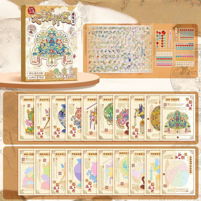 Antique Restoration 3D Sticker Book