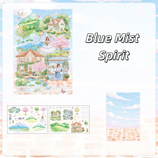 Dream Containment 3D Sticker | 4 Cute Miniature Scenes