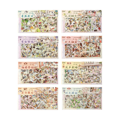 The Innocent Years 3D Sticker | 8 Cute Miniature Scenes