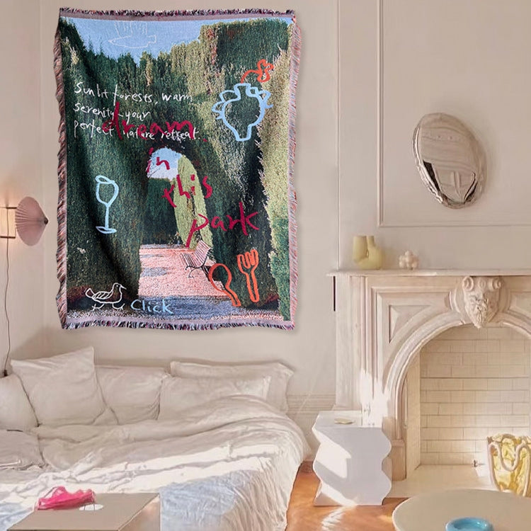 Boboli Garden Knitted Blanket
