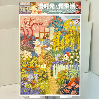 Blossom & Melody Tales 3D Sticker | 4 Cute Miniature Scenes