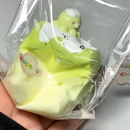 Matcha Octopus Cheese Squishy