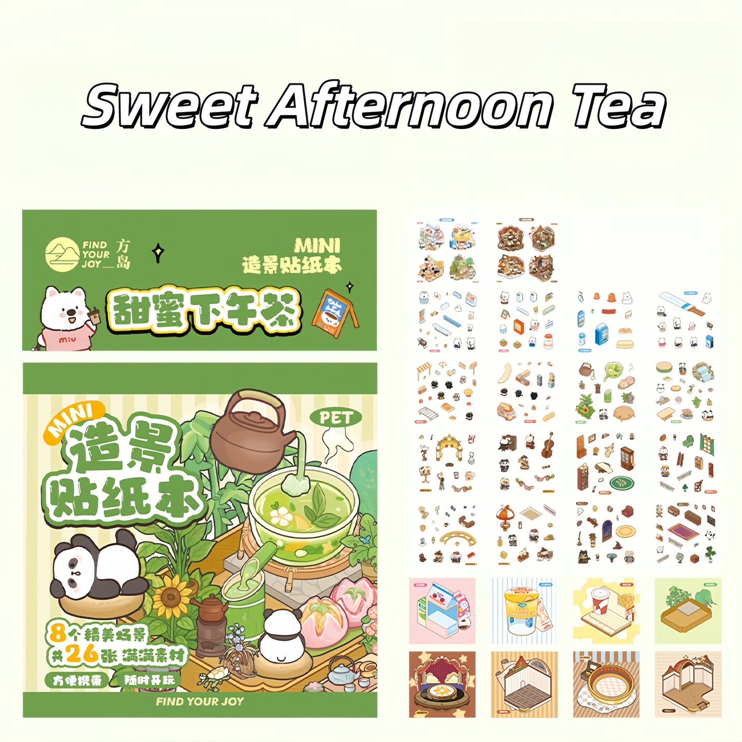 Little Joys 3D Sticker Book