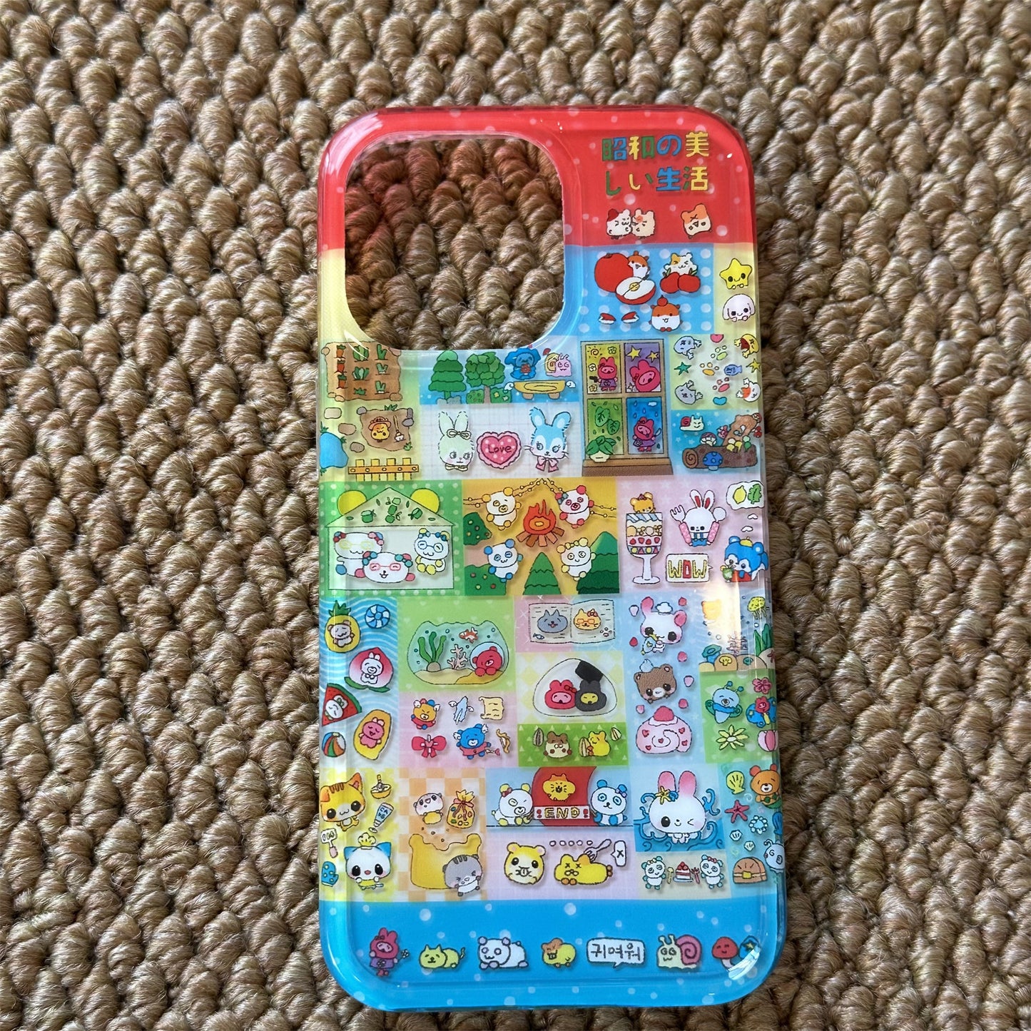 Showa Era Japanese Small Items & Animals Acrylic Phone Case