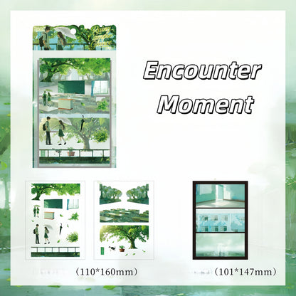 Youth Time 3D Sticker | 6 Cute Miniature Scenes