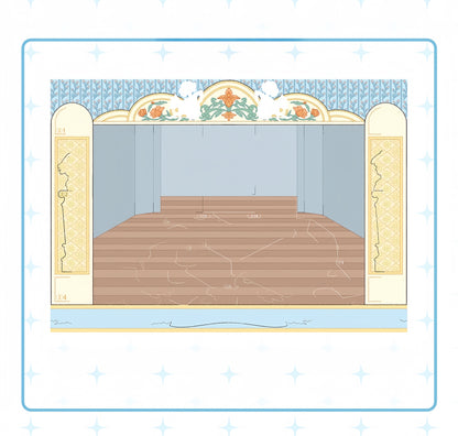 Vintage Ladies‘ Hat Shop 3D Sticker