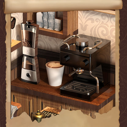 Country Coffee House DIY Miniature House - English Instructions