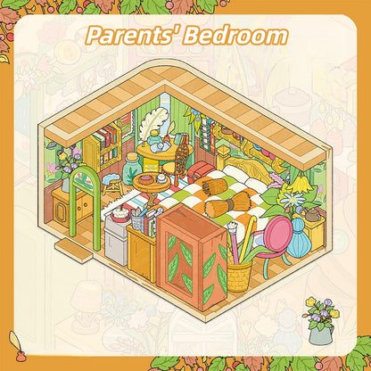 Arrietty's Home 3D Sticker | 3 Cute Miniature Scenes