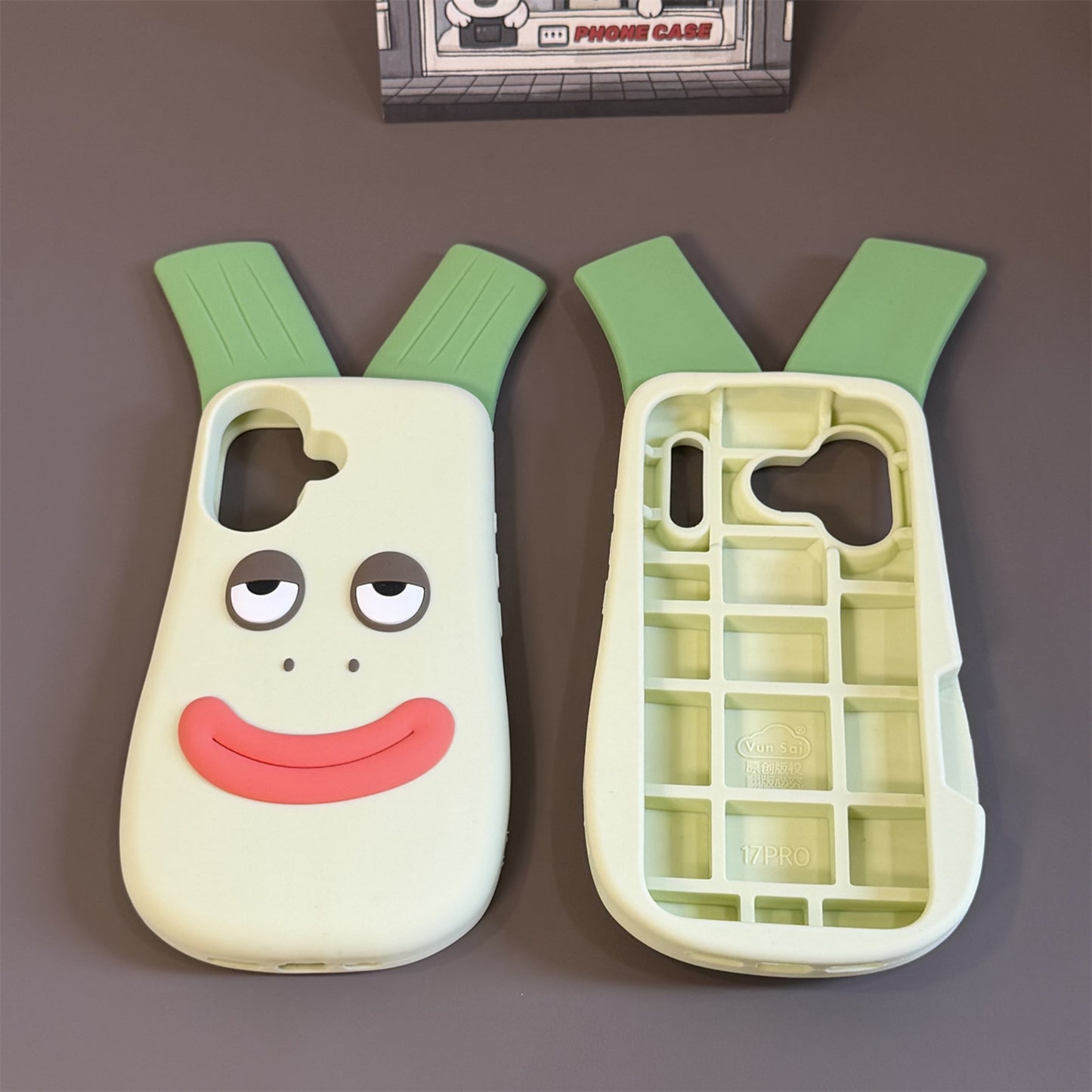 Scallion Silicone Phone Case