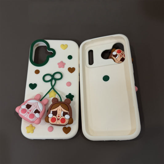 Teary-Eyed Doll Silicone Phone Case