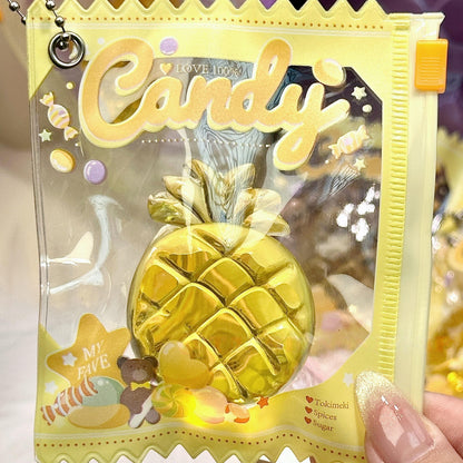 Transparent Fruit Gummy Squishy