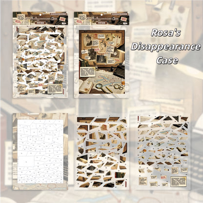 Moss Detective Collection 3D Sticker | 3 Cute Miniature Scenes