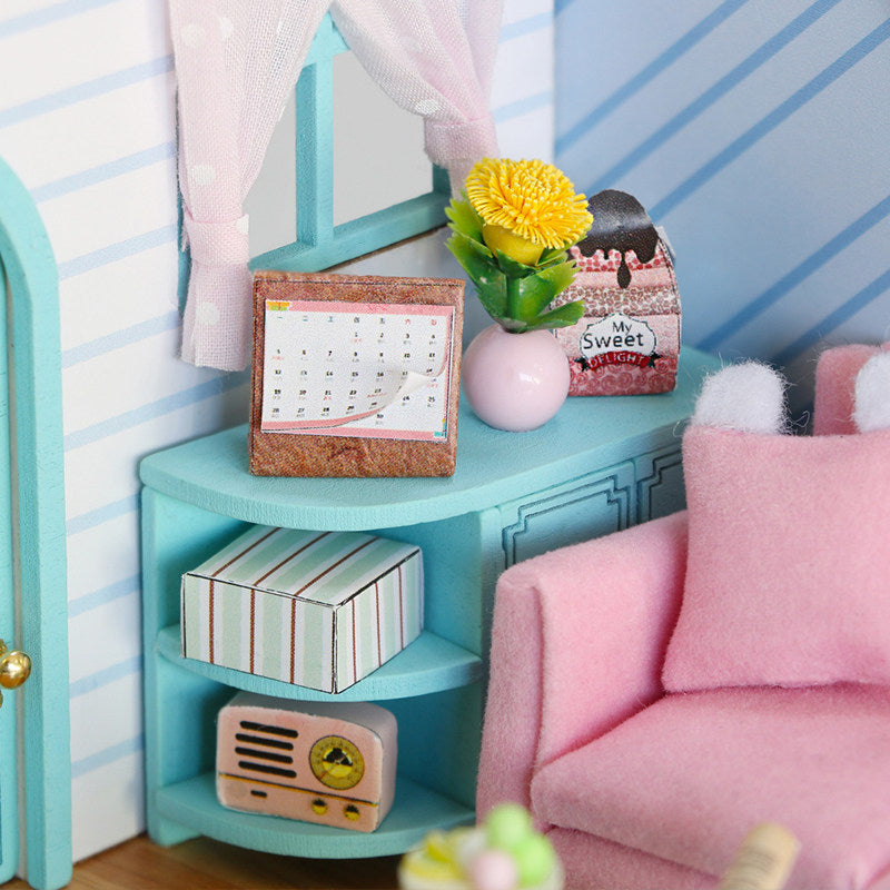 Sunshine Living Room DIY Miniature House - English Instructions