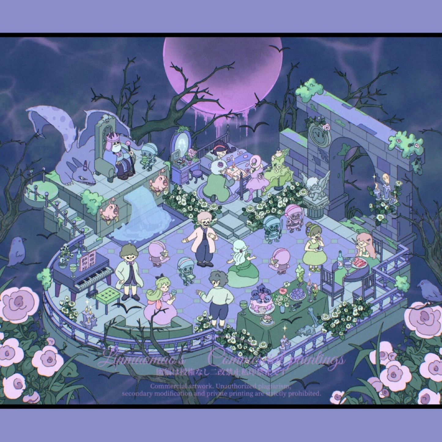 Fairy Tale 3D Sticker | 2 Cute Miniature Scenes