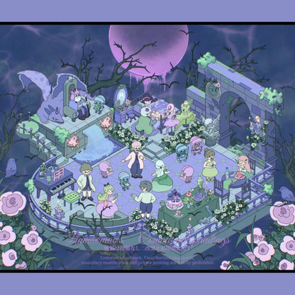 Fairy Tale 3D Sticker | 2 Cute Miniature Scenes