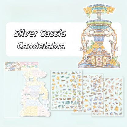 Luxury Adornments 3D Sticker | 3 Cute Miniature Scene