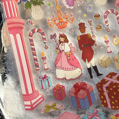The Nutcracker 3D Sticker | 3 Cute Miniature Scenes