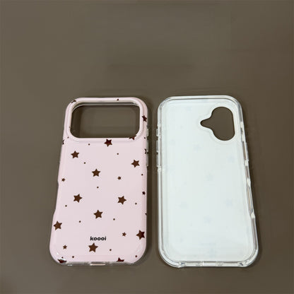 Simple Star Design Acrylic Phone Case