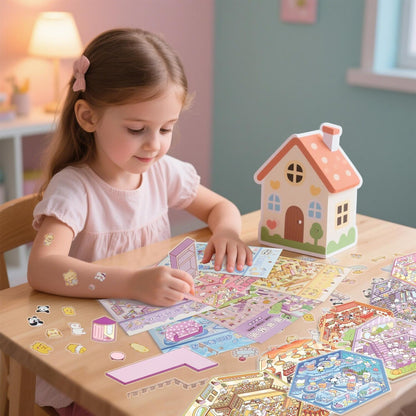 Tiny Wonder World 3D Sticker | 5 Cute Miniature Sticker