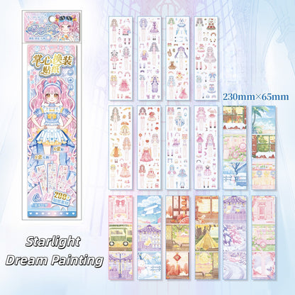 Palm-Sized Dress Up 3D Sticker Book