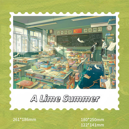 Colour of Four Seasons 3D Sticker | 4 Cute Miniature Scenes