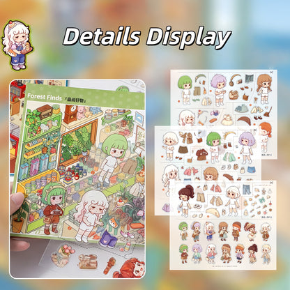 Glimmer Shop 3D Sticker Book