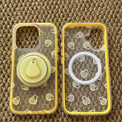 Snow Pear Magnetic Stand Acrylic Phone Case
