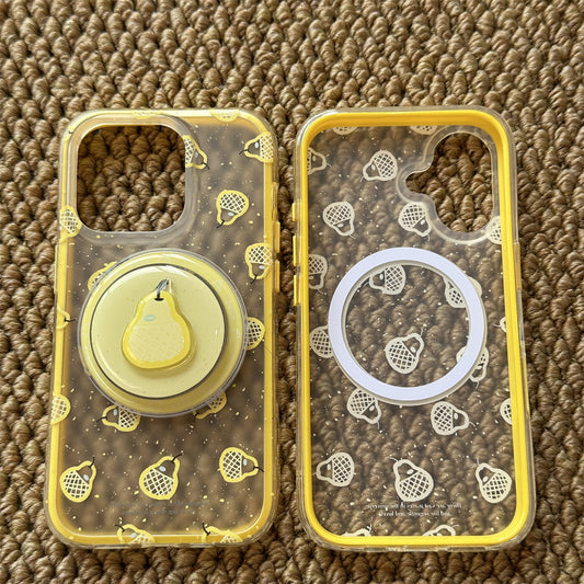 Snow Pear Magnetic Stand Acrylic Phone Case