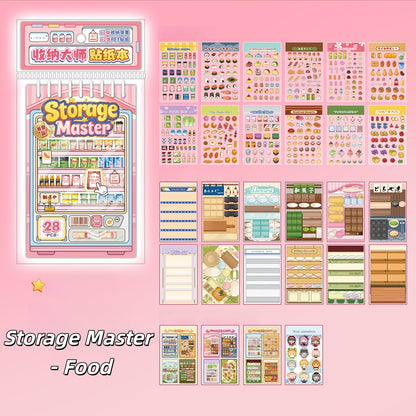 Storage Master 3D Sticker Book