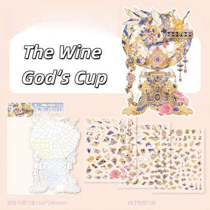 Luxury Adornments 3D Sticker | 2 Cute Miniature Scene