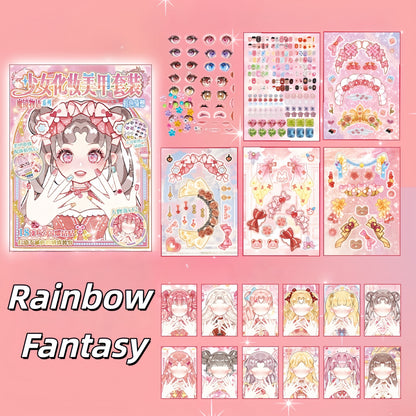 Girl’s Makeup 3D Sticker Book