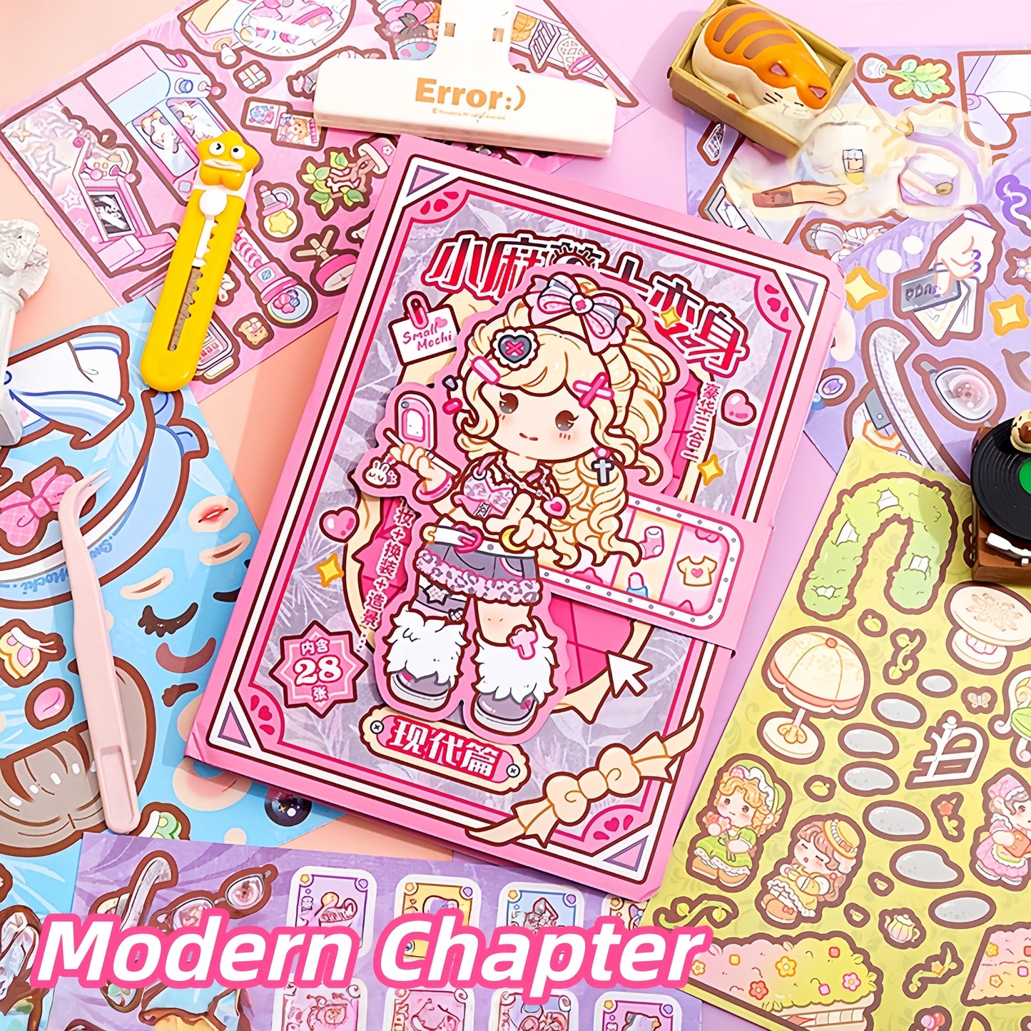 Dress Up 3D Sticker Book