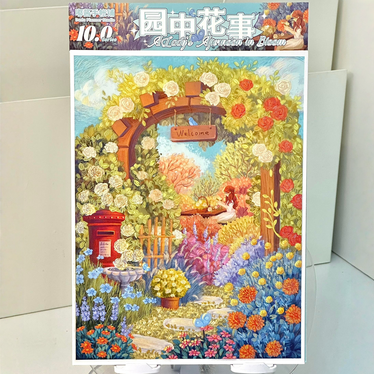 Blossom & Melody Tales 3D Sticker | 4 Cute Miniature Scenes