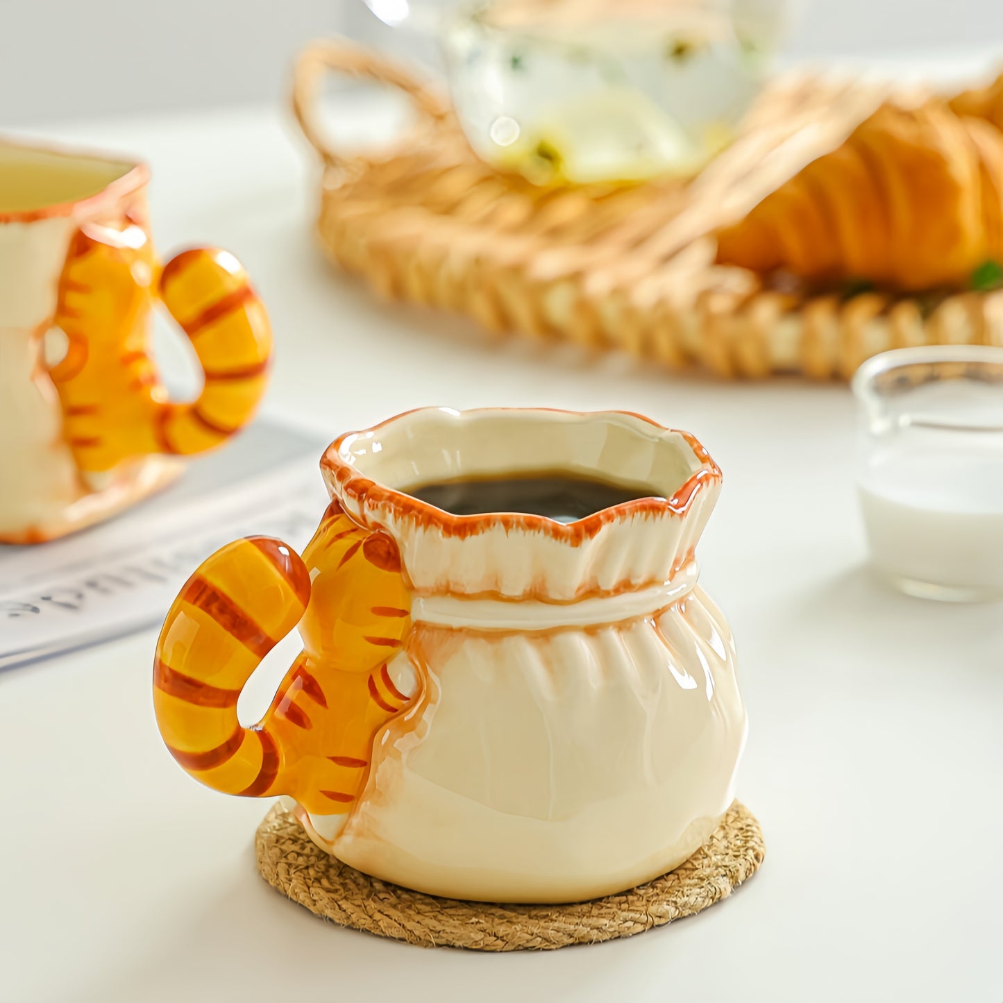 Lucky Bag Kitty Ceramic Mug