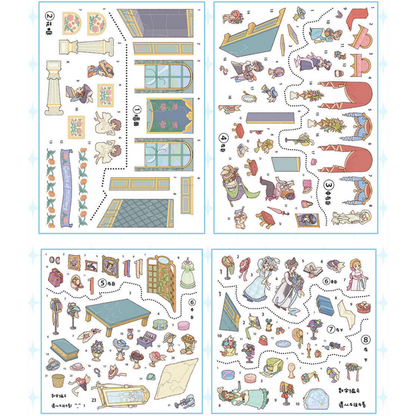 Vintage Ladies‘ Hat Shop 3D Sticker