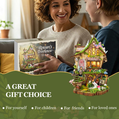 Tree House DIY Miniature House - English Instructions