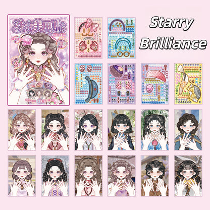 Pretty Girl Dress Up 3D Sticker Book