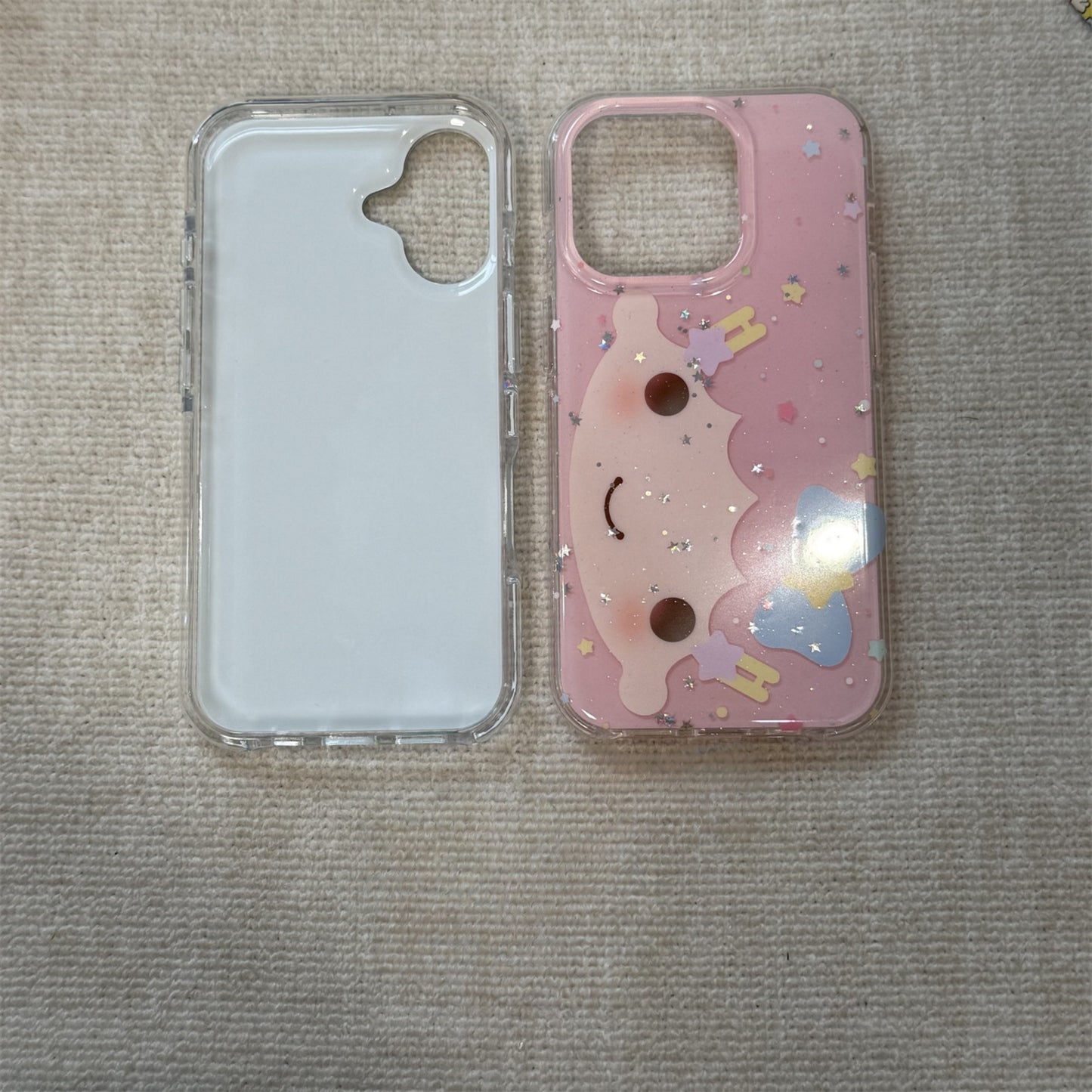 Twin Stars Couple Style Acrylic Phone Case