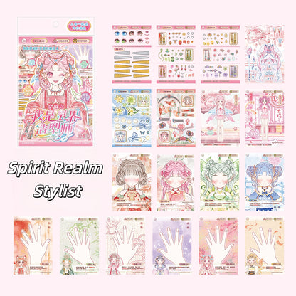 Time Travel Dress Up 3D Sticker Book