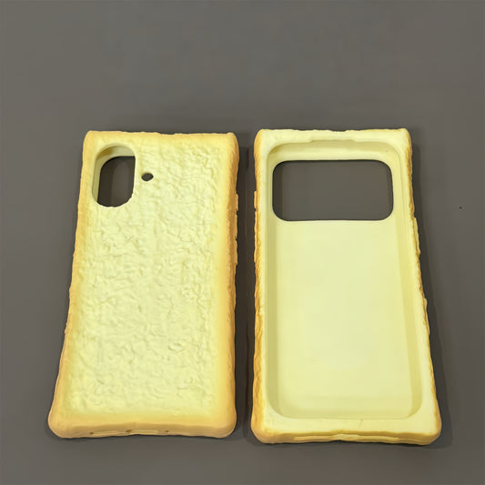 Bread Toast Silicone Phone Case