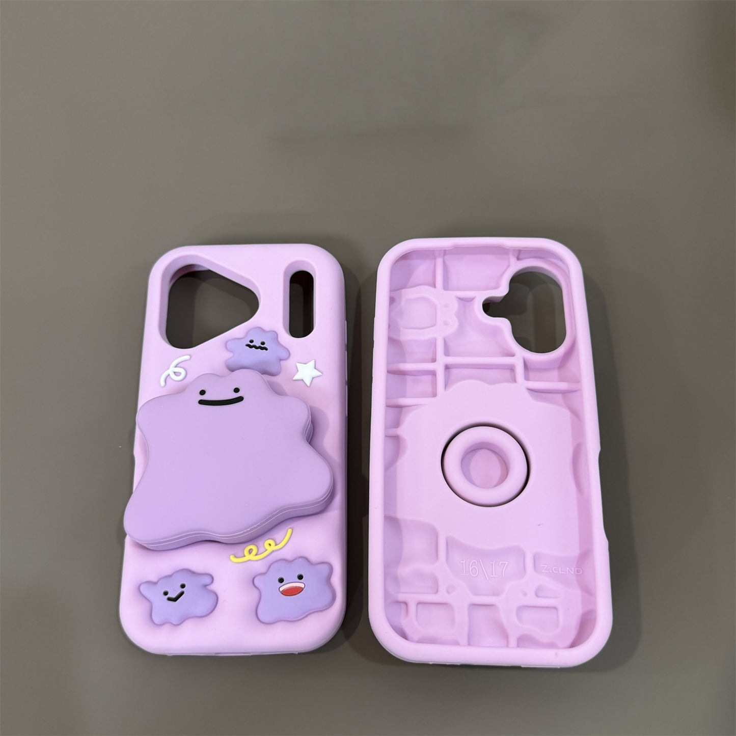 Ditto Mirror Stand Silicone Phone Case