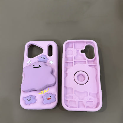 Ditto Mirror Stand Silicone Phone Case