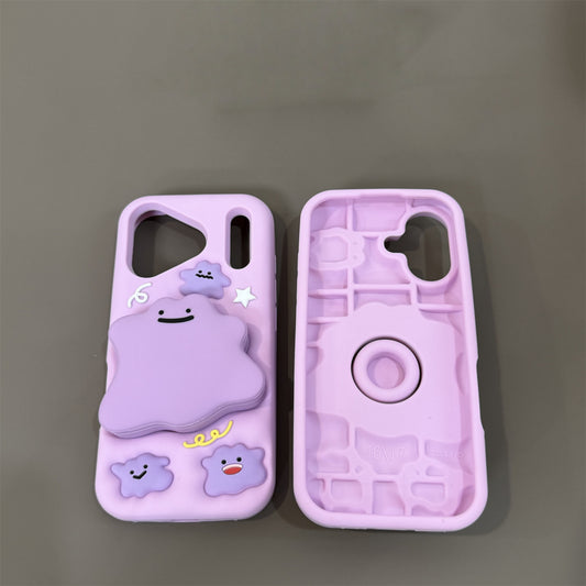 Ditto Mirror Stand Silicone Phone Case