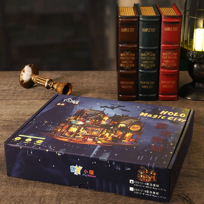 Hogwarts Magic Castle DIY Miniature House - English Instructions